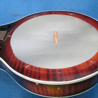 RARE Vintage '30s Harmony Faux Resonator Mandolin ! GREAT CONVERSION POTENTIAL!! image 12