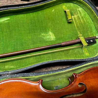Used Olin Bullard V USA MADE Vintage 4/4 full size Violin w/ case image 12