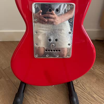 Travis Bean Steve Albini Signauture TB500 guitar in “F**k Me Red” image 4