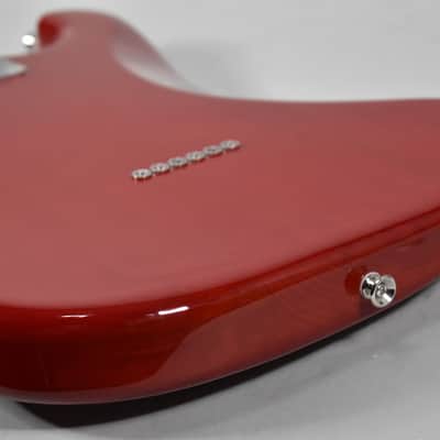 2021 Fender Noventa Stratocaster Crimson Red w/Bag image 7