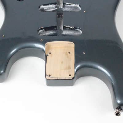 2009 Vintage Fender Custom Shop Stratocaster Custom Classic Charcoal Frost Metallic Alder Body w/COA USA Strat image 12