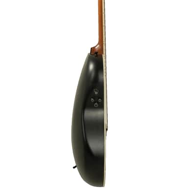 Ovation Pro Series Elite TX E-Acoustic Guitar 2058TX-5 Black Textured 12-String (2058TX-5-G) image 3