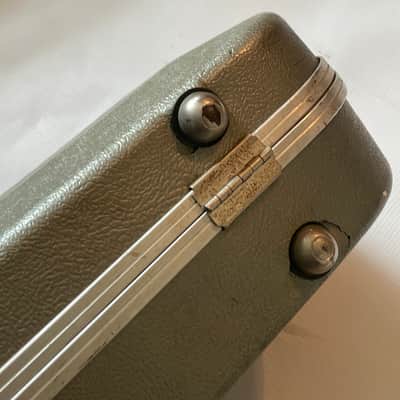 1980's Charvel Jackson Model Series Grey Chainsaw Bass Guitar Case image 10