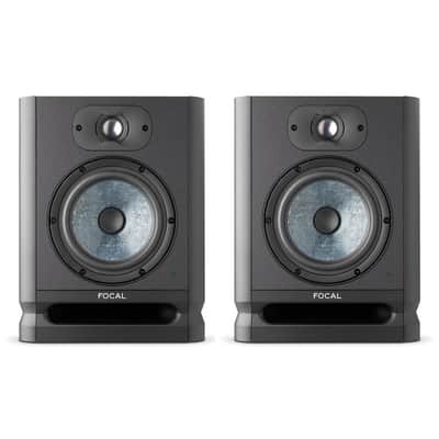 Focal Alpha 65 EVO Active Studio Monitors (Pair) With Isolation Pads and Cables image 2