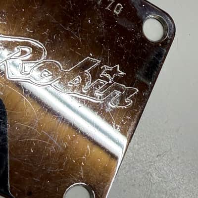 Robin Neck Plate 80s - Chrome For Ranger Raider freedom bass and more image 2