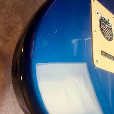Fender Standard Stratocaster with Maple Fretboard- 2005 - Blue Agave image 9