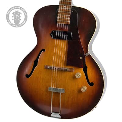 1946 Gibson ES-125 All Mahogany Sunburst w/Brazilian Rosewood Fingerboard #NSN image 1