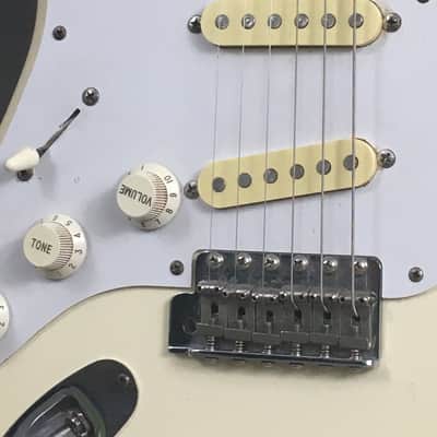 LEFTY! Vintage Fender ‘57 Reissue Strat ST-57LEX2 Custom Color Olympic White Blonde NOS Relic Stratocaster 7.1 lb HSC image 5