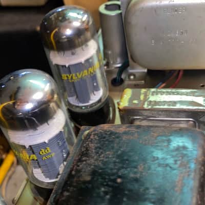 Fender  Super Reverb 1976 - Siver Face - Rectifier tube tube image 10