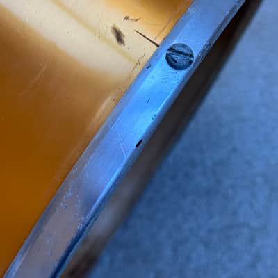 Ludwig Vintage 70s 80s Concert Tom Drum - 12” x 8” 70s - Gold Silk image 9