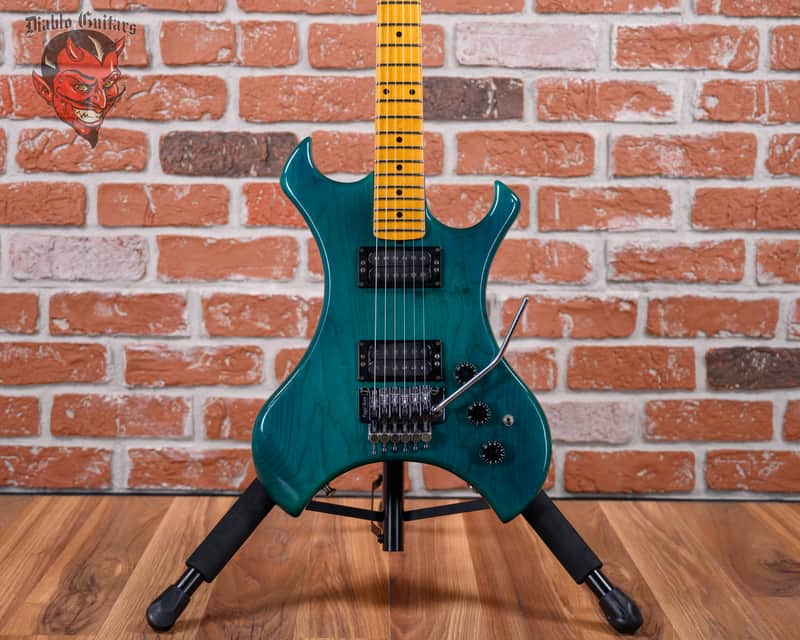 Kramer Floyd Rose Signature Transparent Green 1983 w/OHSC image 1
