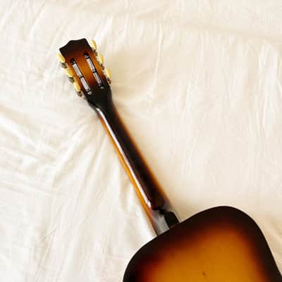 🎸 Vintage 1950s/60s Lark Toy Guitar – Shanghai, China – 19,5" Scale – Sunburst Finish image 16