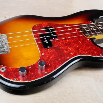 Fender PB-62 '62 Precision Bass Reissue CIJ 1999 Sunburst Japan w/ Bag image 4