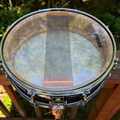 Noble & Cooley SS Classic Beech Piccolo Piano Black Gloss 14x3.75" 8 lug Solid Shell Snare Drum image 6