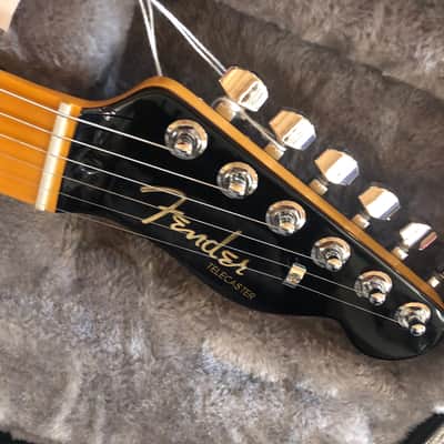 Fender American Ultra Luxe Telecaster 2021 2-Color Sunburst image 7