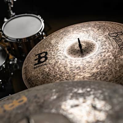 MEINL B22BADTLR Byzance Dark Big Apple Tradition Light Ride 22 Zoll dark image 10