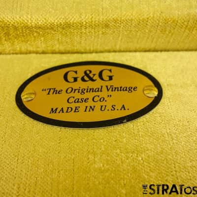 Fender Tele Custom Shop G+G Tolex HARDSHELL CASE from Strat Pro 2025 Relic Strat image 3