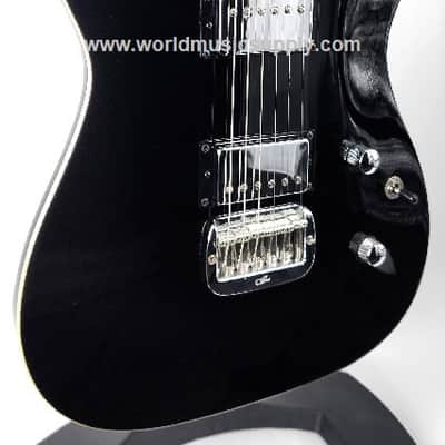 G&amp;L USED G&amp;L Tribute Series ASAT Deluxe Electric Guitar - Black Finish image 2