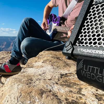 Thunderbolt Audio Little Wedgie - Recycled Rubber Guitar Amplifier Tilting and Isolation Wedge 2022 image 3