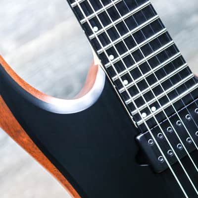 Ibanez RGDR4327 Prestige Line Richlite Top Natural Flat Electric Guitar w/Case image 9