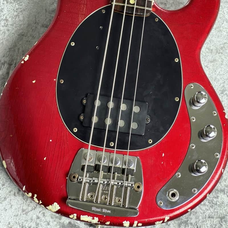 1985 Music Man Stingray 4 Candy Apple Red/R