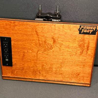 (SELF) POWER TRAY 2023 (utility tray, shelf) BLACK, OAK, ESPRESSO, FOXY ORANGE, GRAY/BLACK image 5