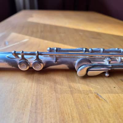 Muramatsu AD series flute with C footjoint, open holes, in-line G image 5
