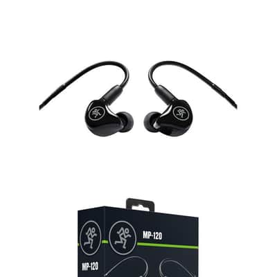 Mackie MP-120 Single Dynamic Driver Professional In-ear Monitors-NEW image 1