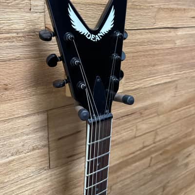 Dean ML 79 BBF Electric Guitar - Black to Blue Fade- New! image 8