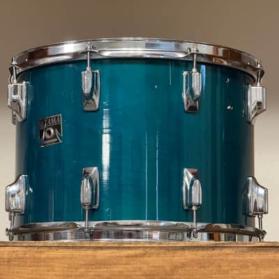 1980's Tama 14" Superstar Aquamarine 10x14 Rack Tom image 3