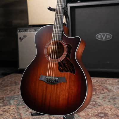 Taylor 324ce Baritone-8 LTD Grand Auditorium Acoustic/Electric Guitar with Hardshell Case - Demo image 12