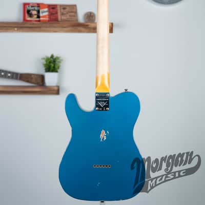 Fender Custom Shop Limited Edition '61 Relic Telecaster - Aged Lake Placid Blue image 5