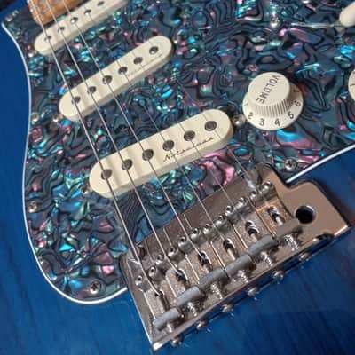 Fender Deluxe Stratocaster MIM w/Push Push Button, CTS 500k treble bleed pot, HSC Bild 4