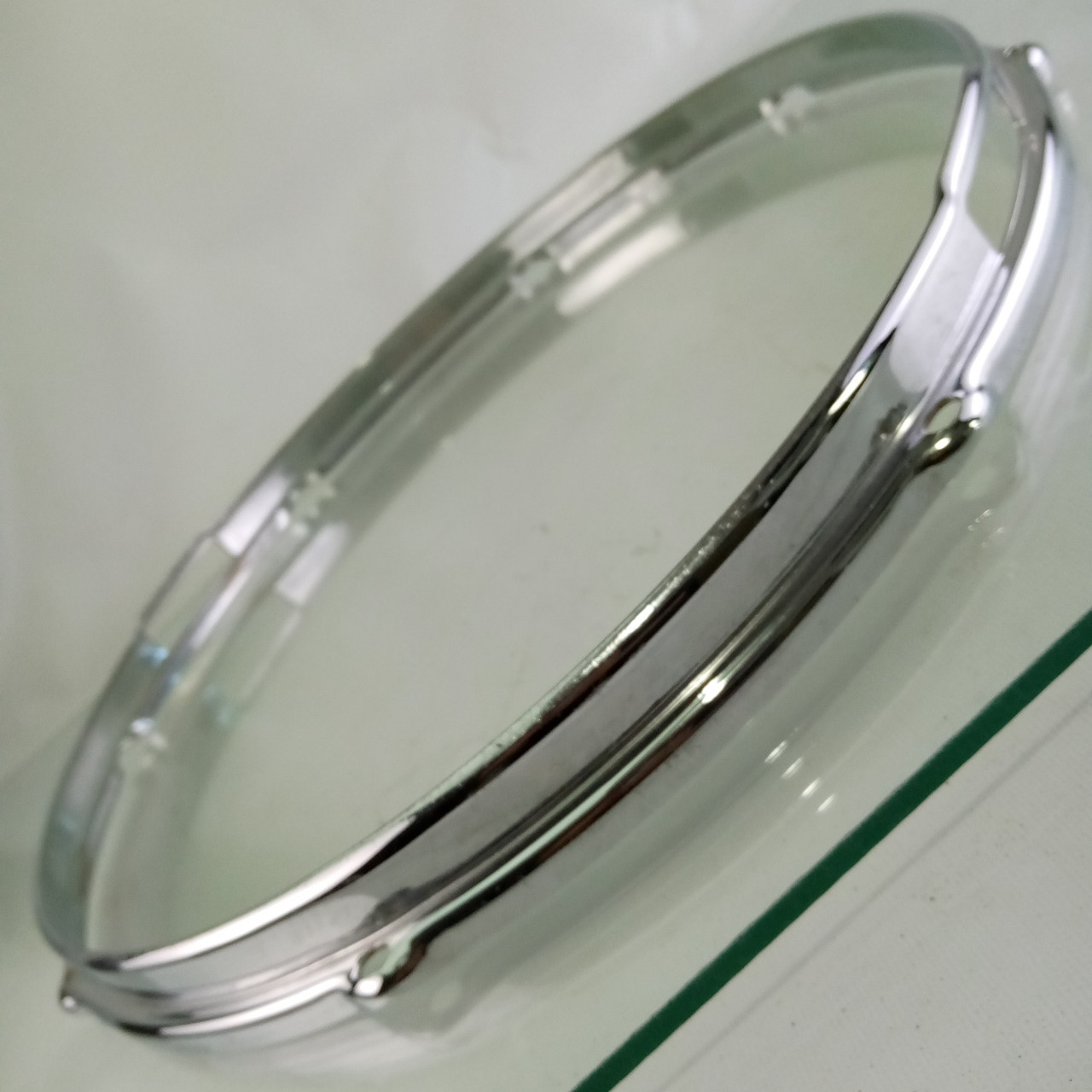 Slingerland 15"BRASS Stick-Saver Snare Drum Resonant COB Rim/Hoop Chrome 8Lug60s — main photograph