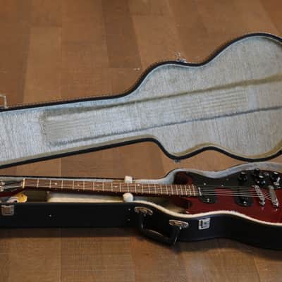 1976 Gibson Melody Maker Electric Guitar Cherry Red + HSC image 21