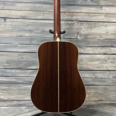 Martin Left Handed D-28 Standard Series Acoustic Guitar- Ambertone finish image 5