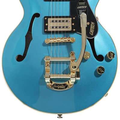 Gretsch LTD Streamliner Center Block Jr. Double-cut Semi-hollowbody Electric Guitar - Riviera Blue image 1