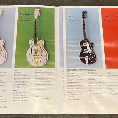 Gretsch Guitar Brochure 1970’s image 3