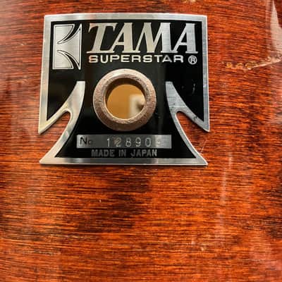 Tama Superstar 8x10 Tom Drum Super Mahogany Finish image 5