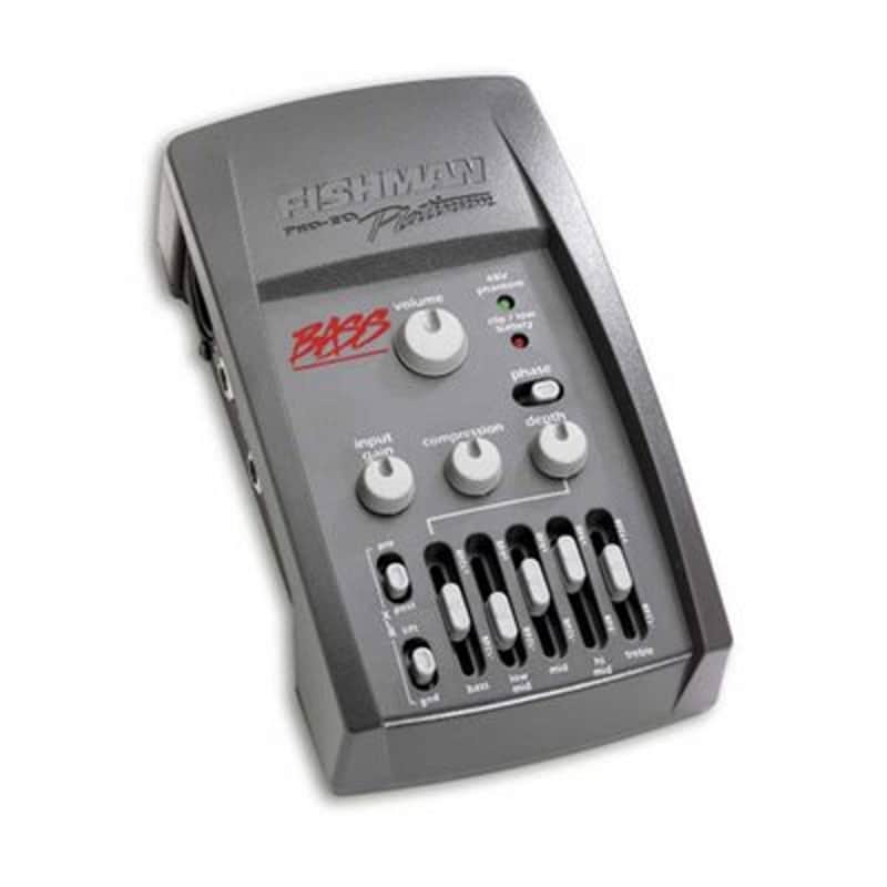 Fishman® - PRO-PLT-BAS - Platinum Bass Analog Preamp / EQ / DI image 1