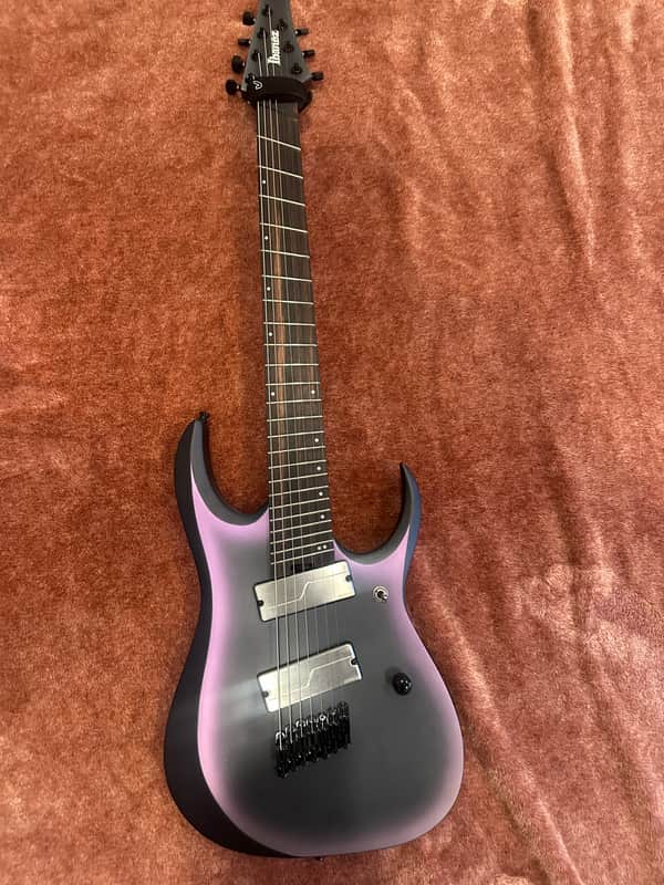 Ibanez RGD71ALMS-BAM Axion Label 2019 - Black Aurora Burst image 1