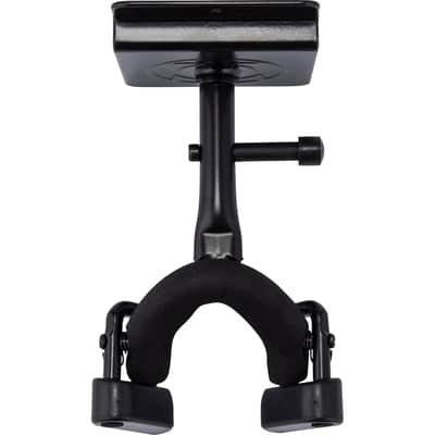 Hercules Violin hangers with moving clutch DSP57B - black image 3