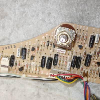Moog active electronics circuit from a 1979 Gibson RD Artist bass guitar image 5