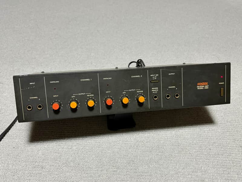 Fostex model 3180 Spring reverb unit MIJ image 1