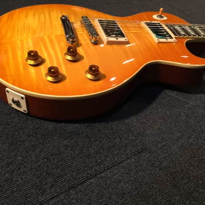 No.042521 Orville by Gibson LP STANDARD LD Flamed Maple Top EX lightweight image 8