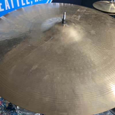 Zildjian - 20" A Ride Cymbal 2856g 1970's image 4