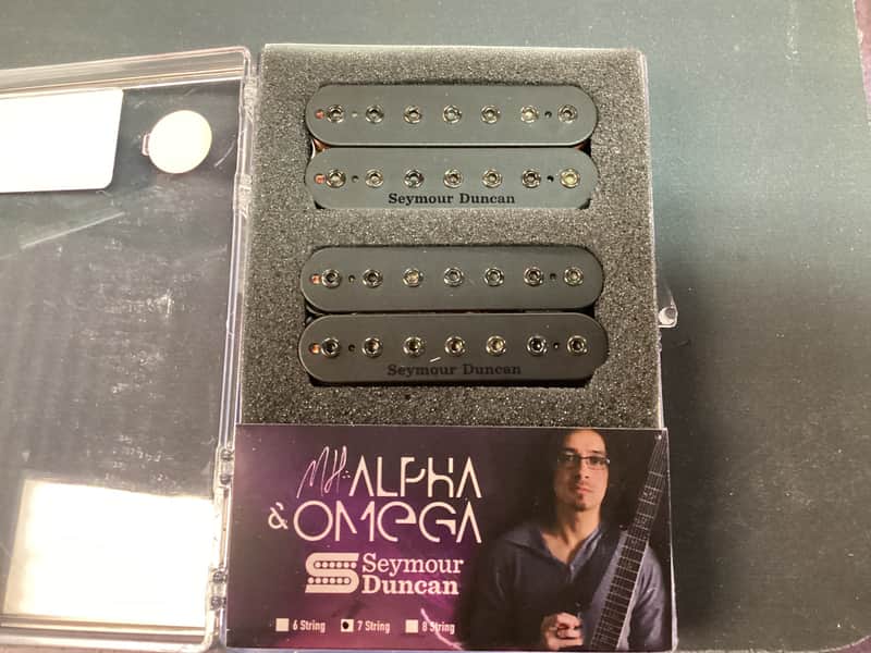 Seymour Duncan Mark Holcomb Signature 7 String Alpha Omega Humbucker Set image 1