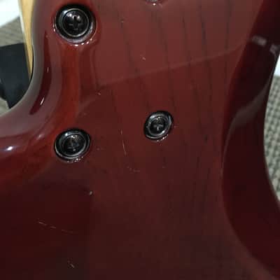 Ibanez SR690 2000 Trans Burgundy Over Ash image 4