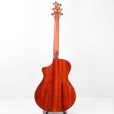 Breedlove Oregon Concert CE Bourbon Burst, Myrtlewood/Myrtlewood image 7