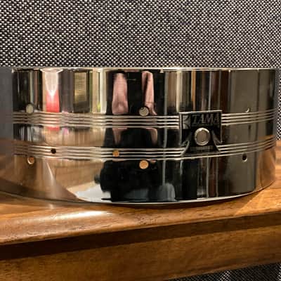 Tama Powerline 5x14" Shell 1980s - Chrome Over Steel image 2